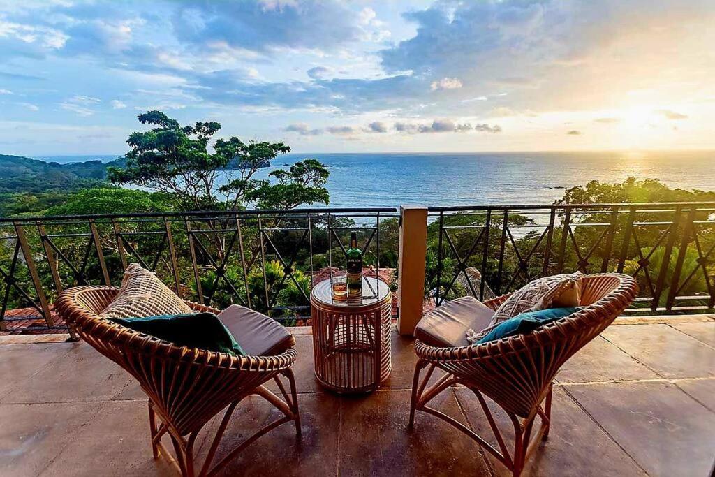 Villa Amor Del Mar With Breathtaking View Of Ocean & Jungle Dominical Kültér fotó